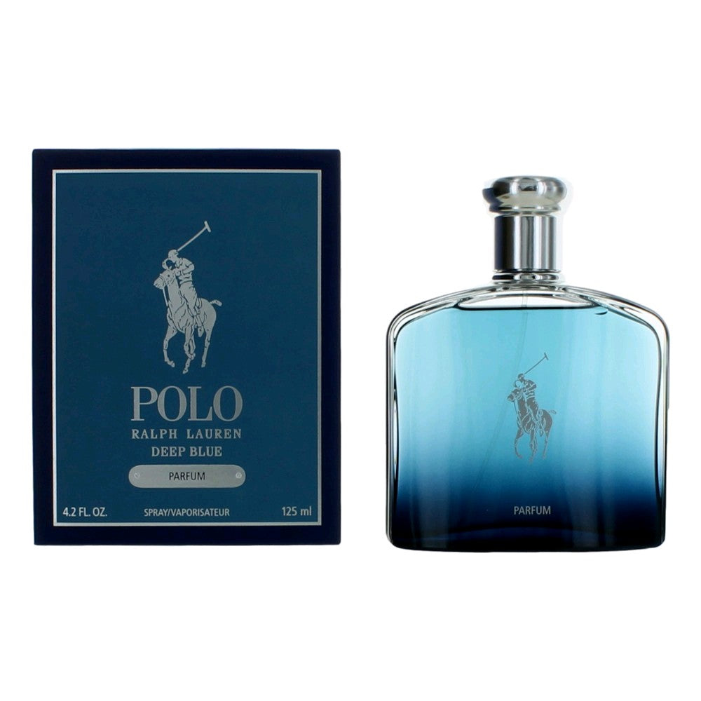 Photo of Polo Deep Blue by Ralph Lauren, 4.2 oz Parfum Spray for Men
